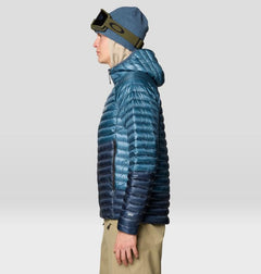 Manteau Isolé en Duvet Mountain Hardwear Ghost Whisperer à capuchon Hommes - Plein air Entrepôt