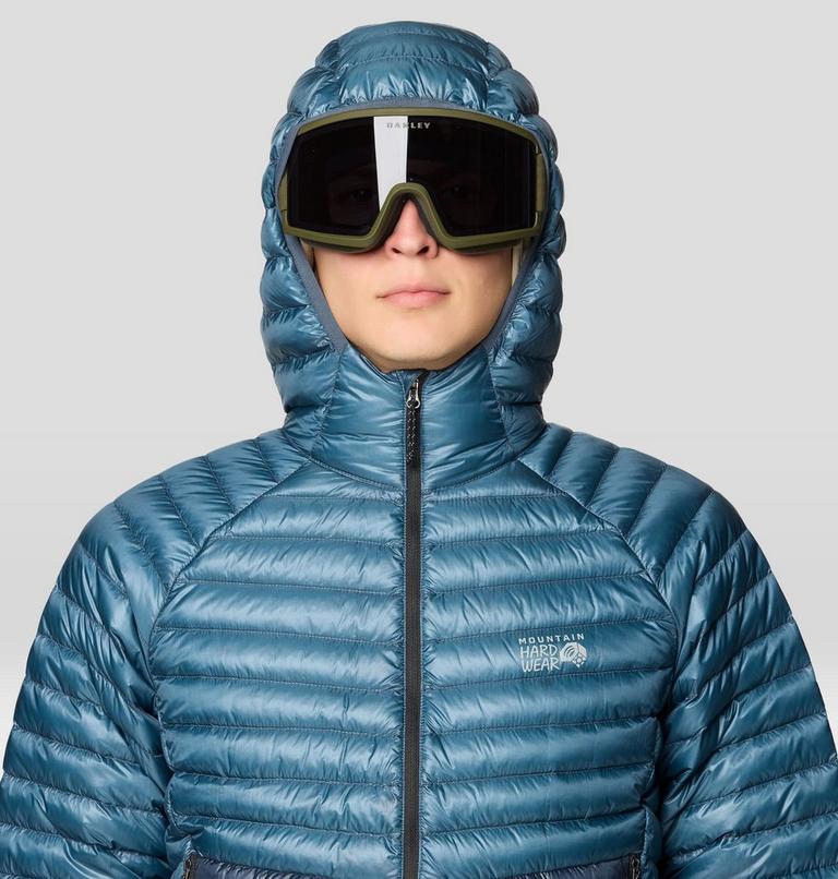 Manteau Isolé en Duvet Mountain Hardwear Ghost Whisperer à capuchon Hommes - Plein air Entrepôt