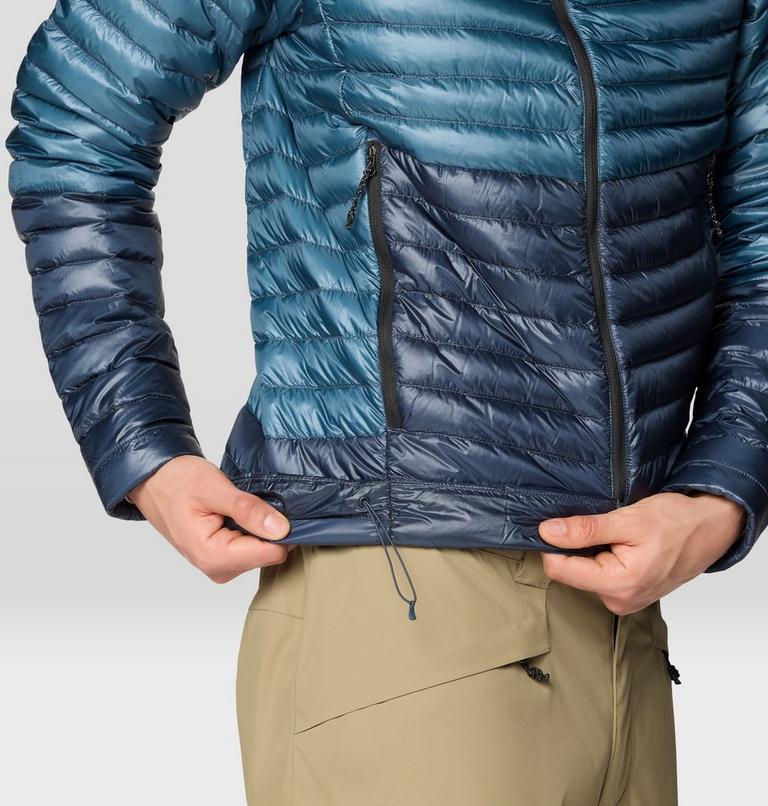 Manteau Isolé en Duvet Mountain Hardwear Ghost Whisperer à capuchon Hommes - Plein air Entrepôt