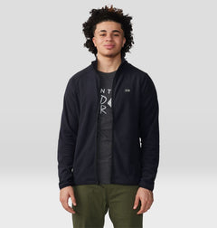 Manteau en laine polaire Mountain Hardwear Microchill Full Zip Hommes - Plein Air Entrepôt