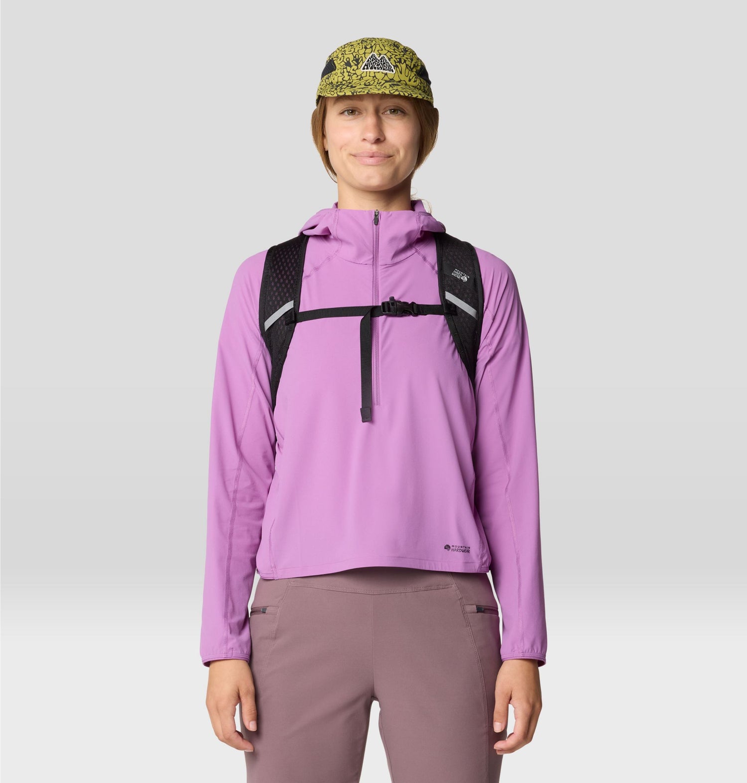 Chandail à capuchon Mountain Hardwear Sunshield Hoody Demi-Zip Femmes - Plein air Entrepôt