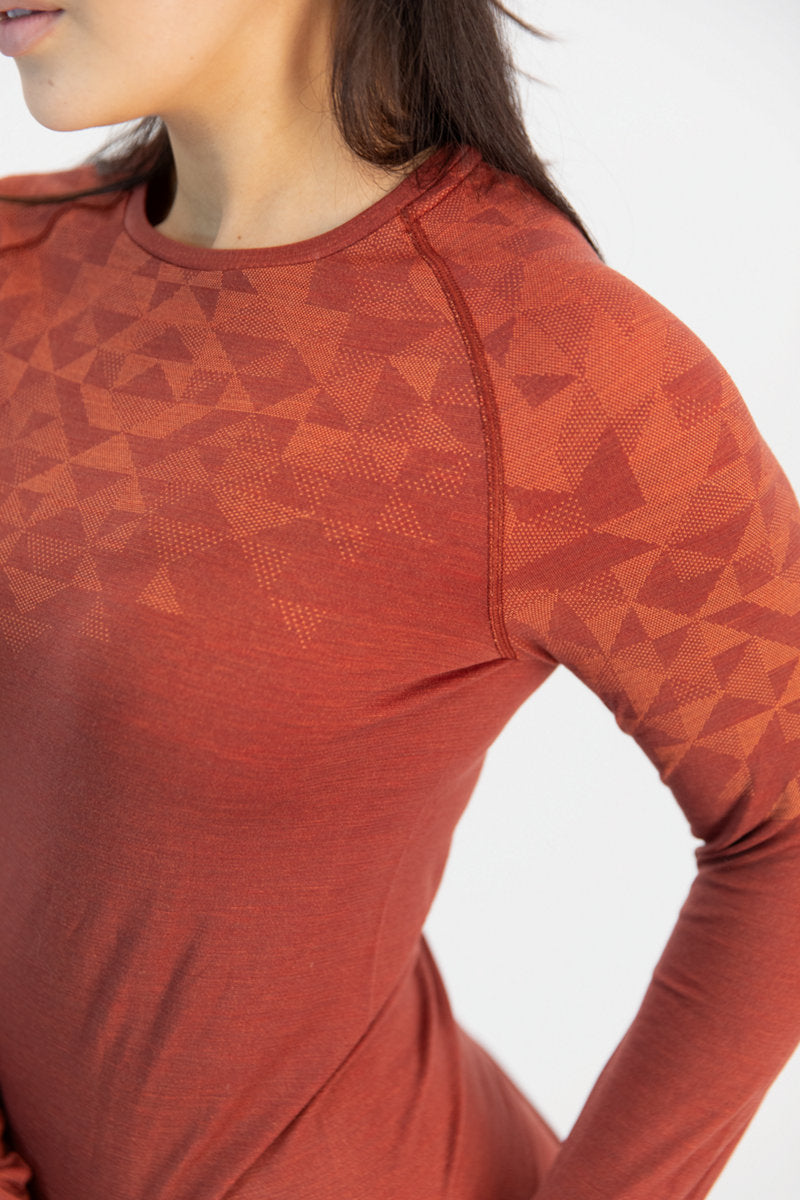 Odlo Chandail Kinship Performance 200 Mérinos Femme - Plein Air Entrepôt