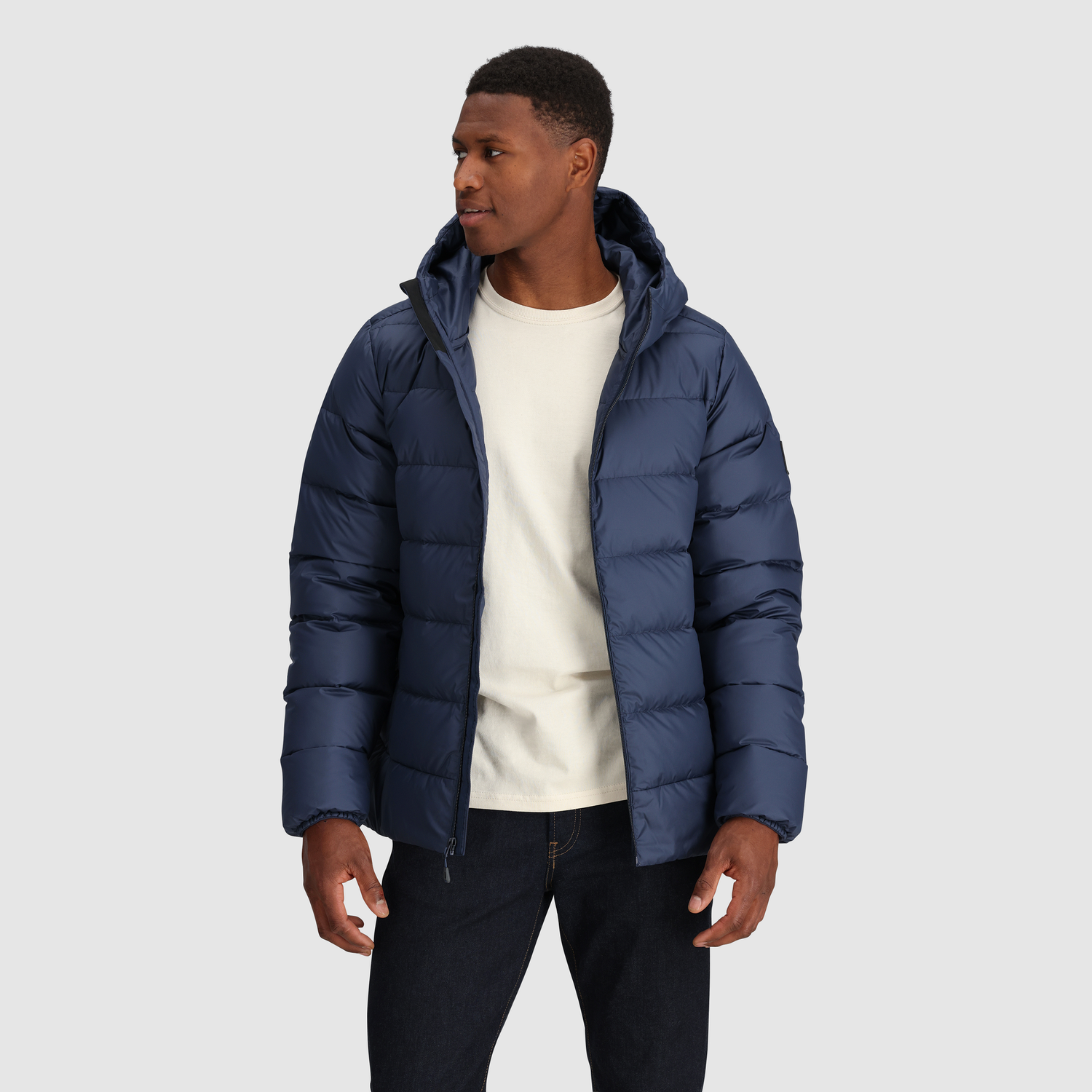 Manteau à Capuche d'Hiver Outdoor Research Coldfront Duvet Hommes - Plein air Entrepôt