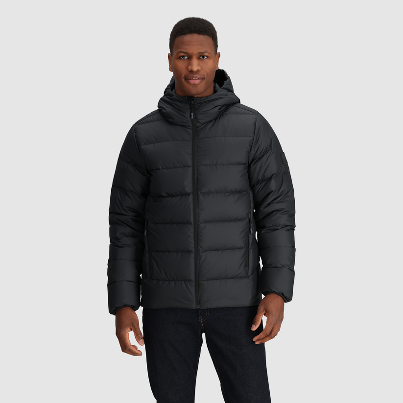 Manteau en duvet Outdoor Research Coldfront à capuchon Hommes - Plein Air Entrepôt