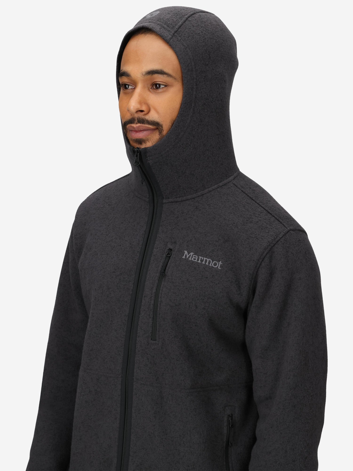 Chandail à Capuchon Marmot Drop Line Zip Complet Hommes - Plein air Entrepôt