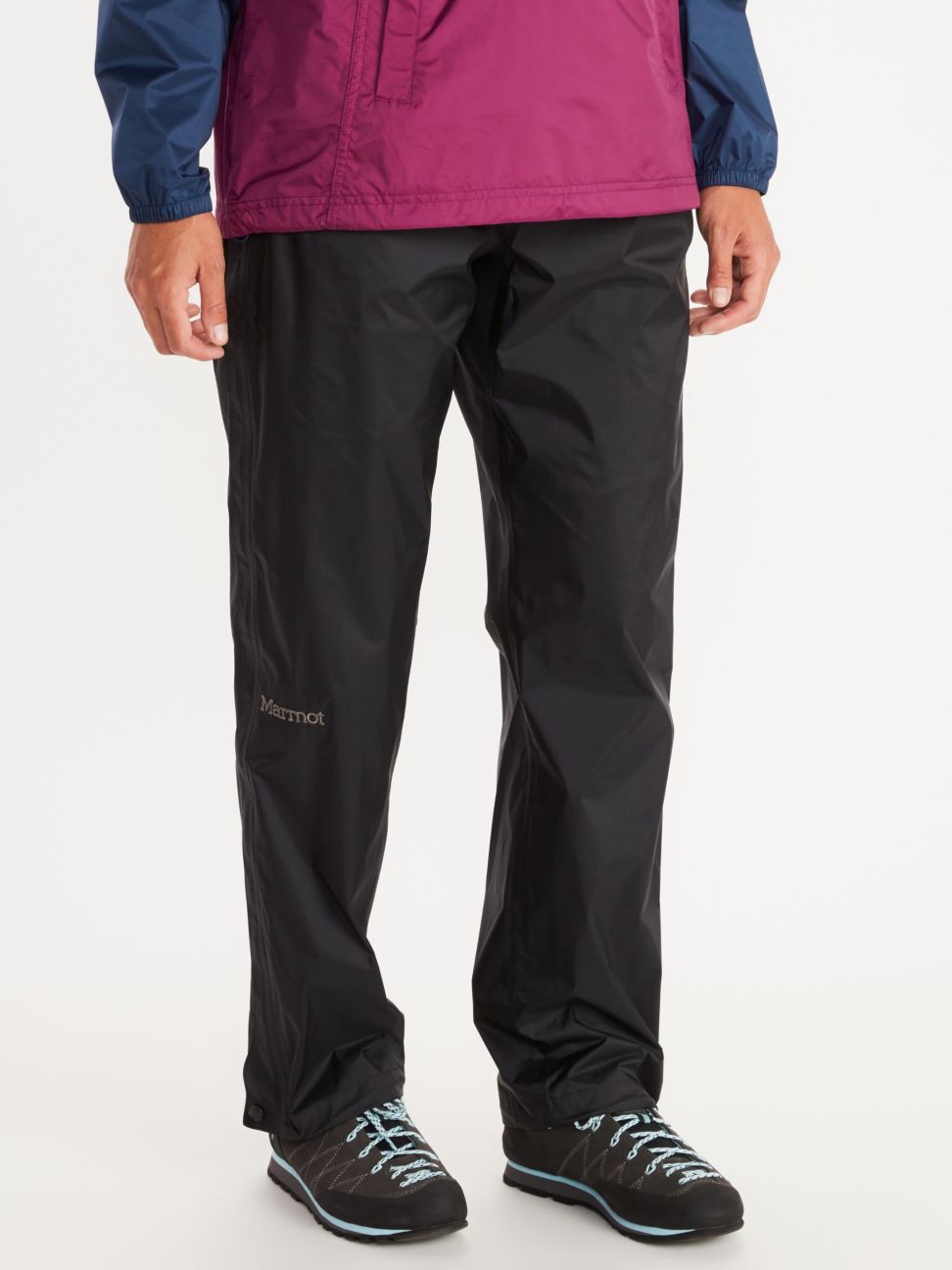 Marmot Pantalons Imper-respirants Precip Eco Zip Pleine longueur Femmes - Plein Air Entrepôt