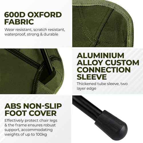 Yatta Low Back Ultralight Folding Camping Chair