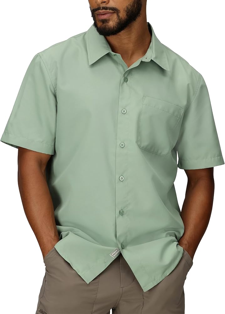 Chemise Marmot AirExchange UPF 40 Manches Courtes Hommes - Plein air Entrepôt