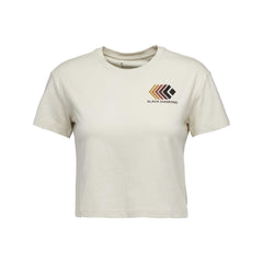 T-Shirt Black Diamond Faded Crop Femmes - Plein Air Entrepôt
