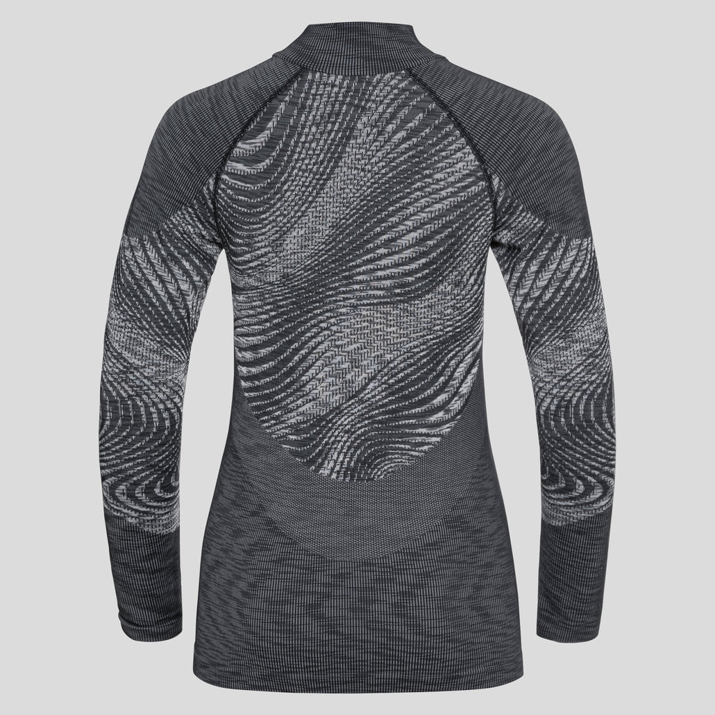 Couche de base Odlo Col montant demi-zip Blackcomb Eco Femmes - Plein Air Entrepôt