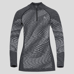 Couche de base Odlo Col montant demi-zip Blackcomb Eco Femmes - Plein Air Entrepôt