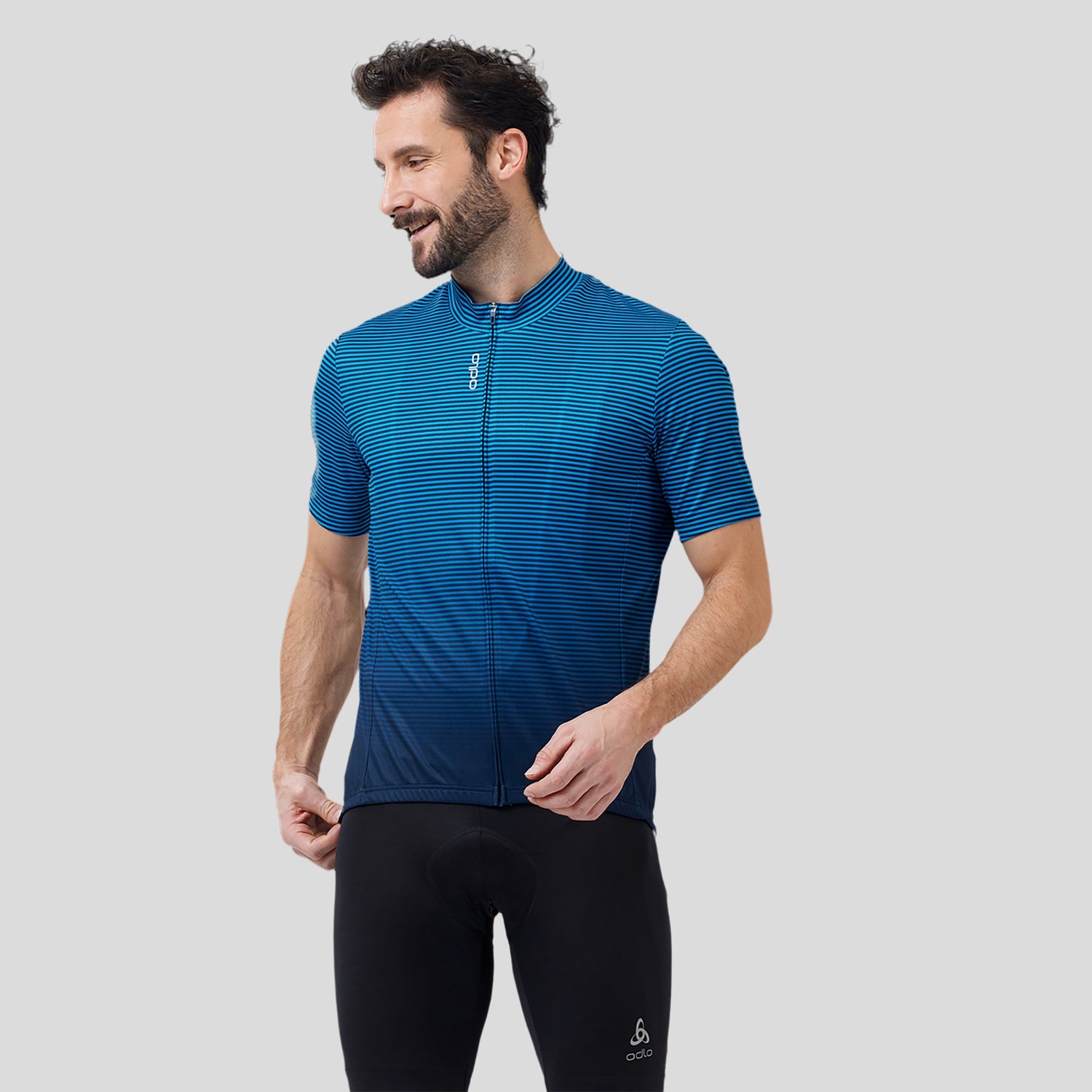 Jersey Odlo Stand-up Collar Pleine Zip Essential Hommes - Plein air Entrepôt