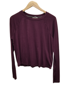 Chandail Smartwool Active Ultralite Long Sleeve Crop Femmes - Plein Air Entrepôt