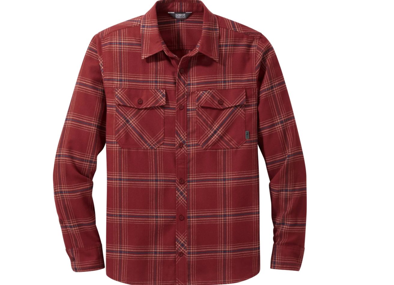 Chemise Outdoor Research Sandpoint Flannel Hommes - Plein Air Entrepôt