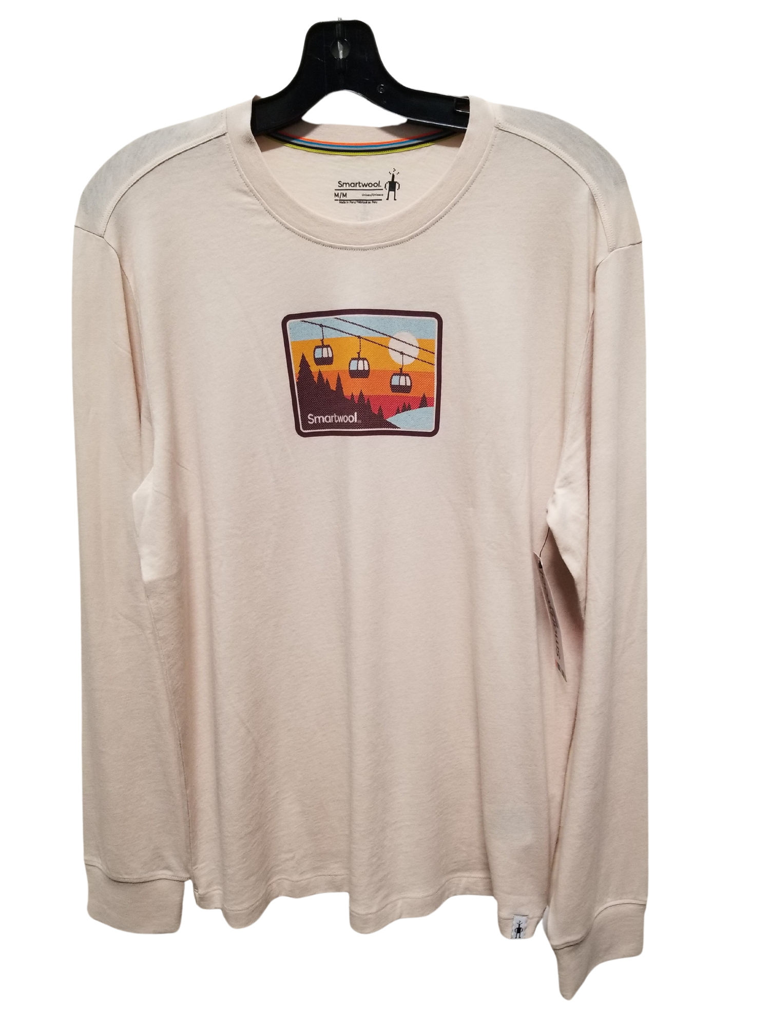 Chandail Smartwool Perfect Crew Long Sleeve Gondola Graphic Tee Unisexe - Plein Air Entrepôt