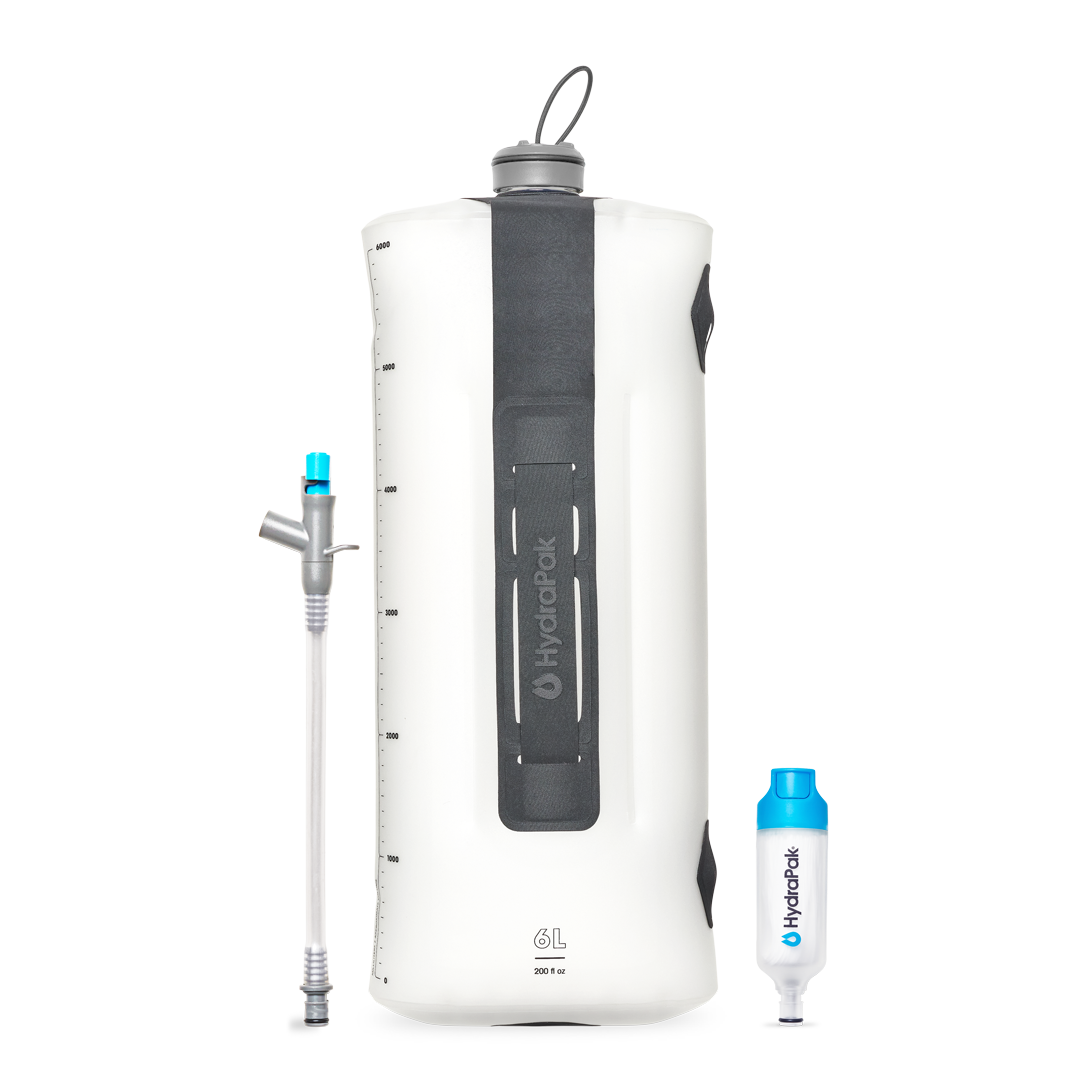 Hydrapak Seeker+ 6L avec Filtration supplémentaire - Plein Air Entrepôt