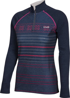 Kombi Chandail B2 Mérinos Blend Zip Femme - Plein Air Entrepôt