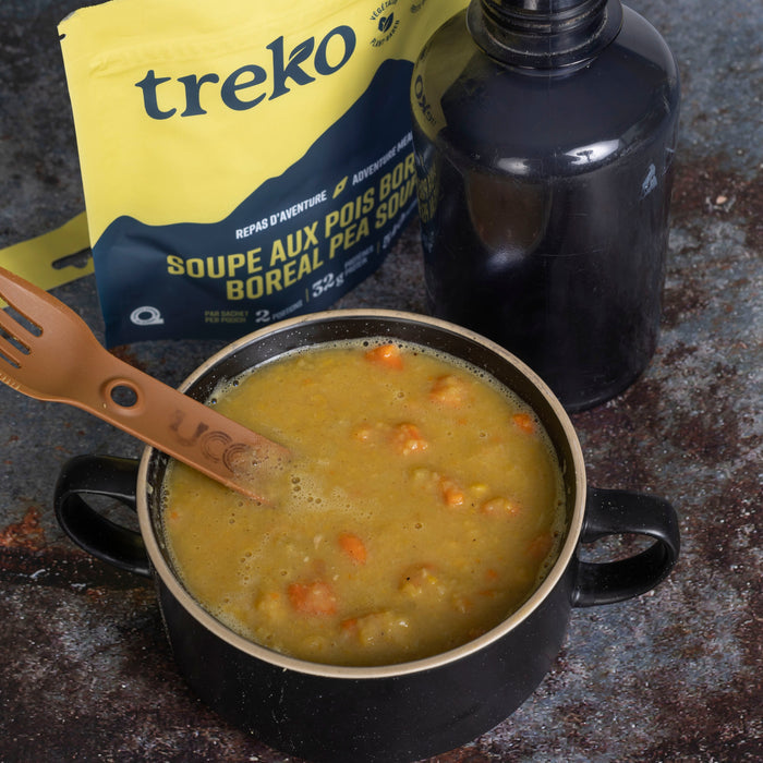 Repas Treko Soupe aux pois Boréale - Plein air Entrepôt