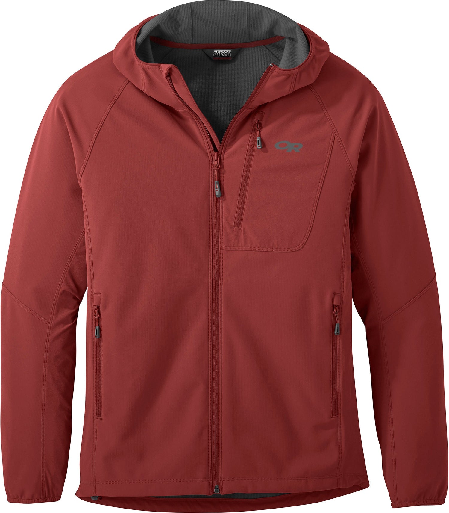 Softshell Outdoor Research Ferrosi Grid à capuchon Hommes - Plein Air Entrepôt