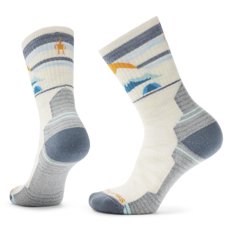 Bas Smartwool Hike Light Cushion Crew Mountain Moon Femmes - Plein Air Entrepôt