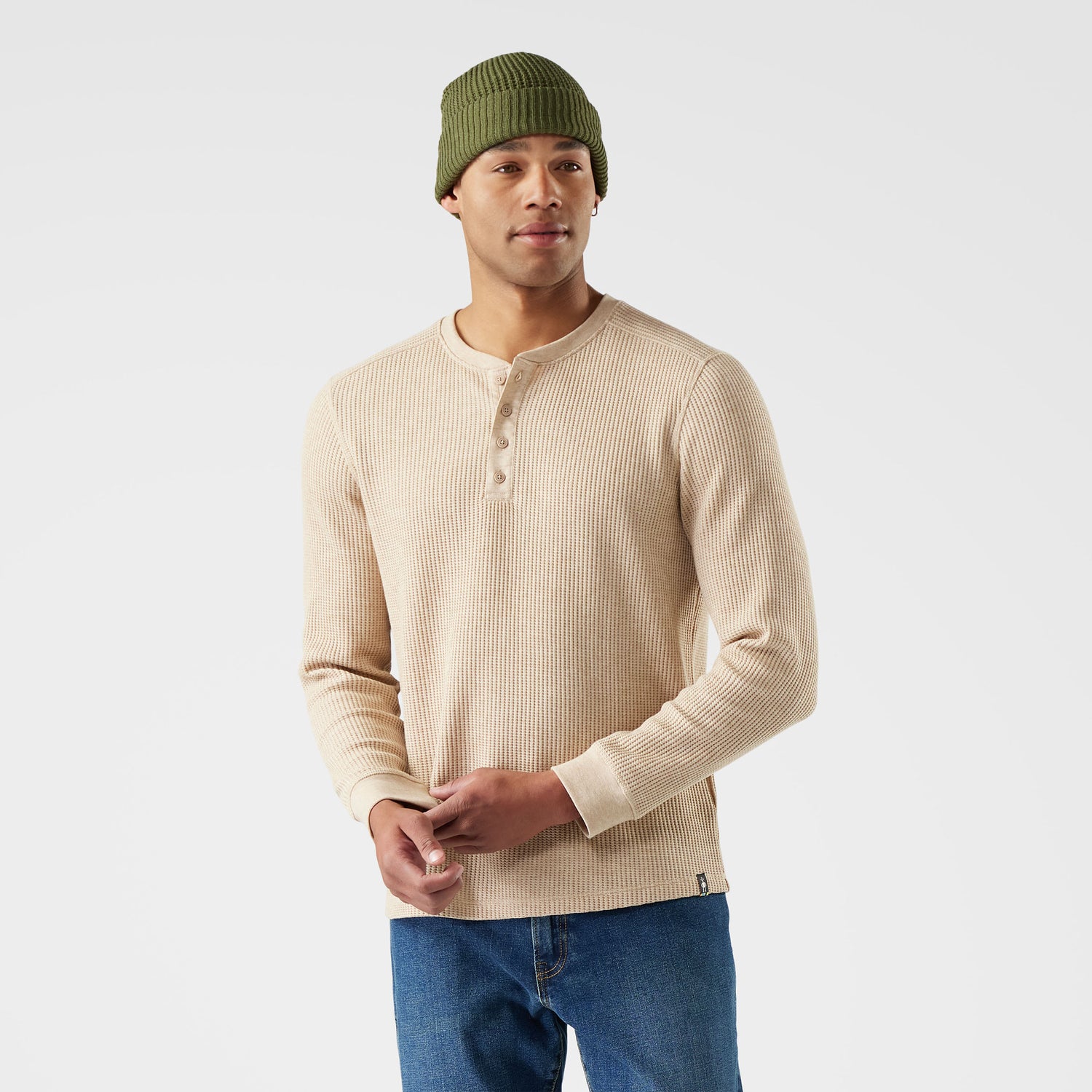 Chandail Smartwool Waffle Henley Hommes - Plein air Entrepôt