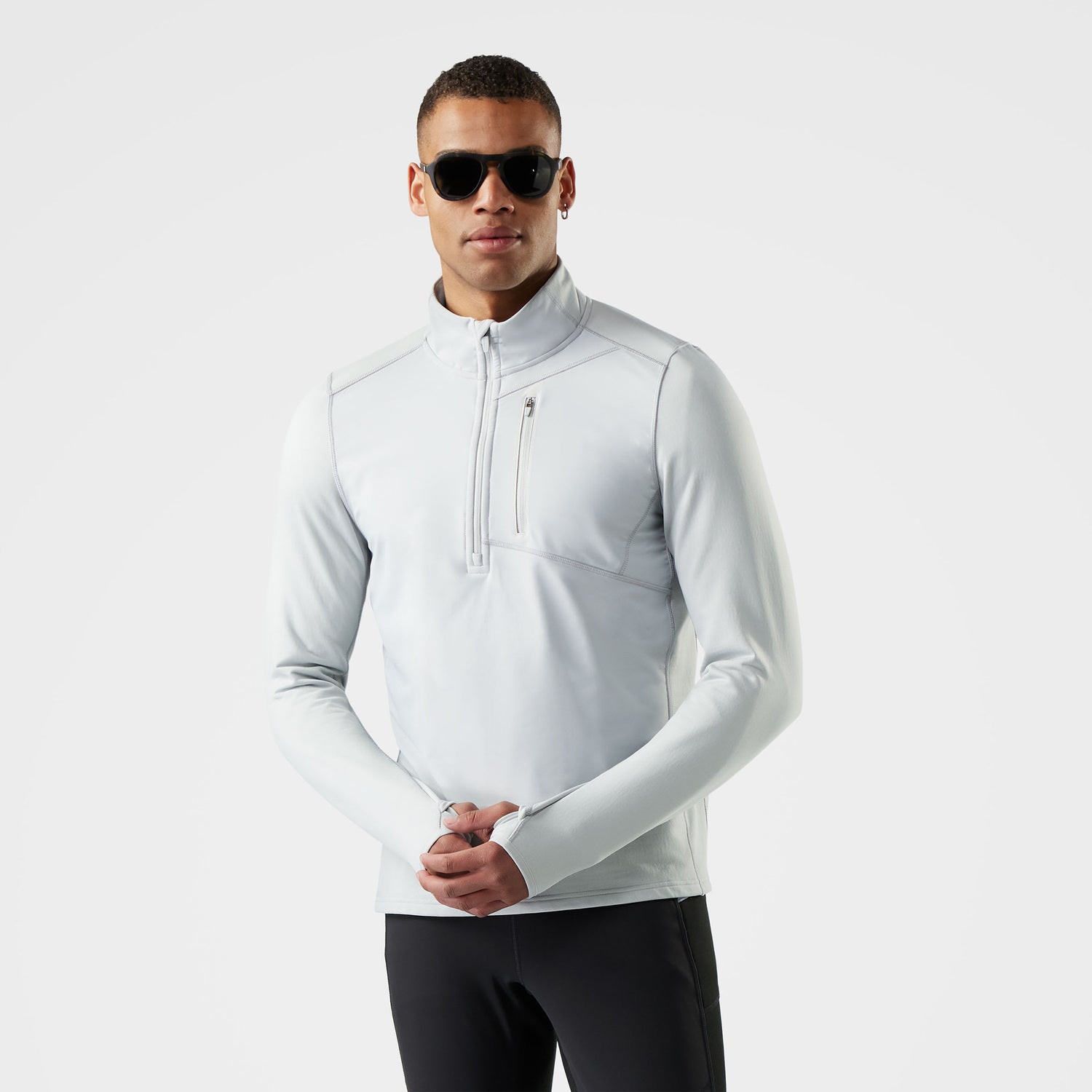 Manteau Coupe-Vent Smartwool Active Fleece 1/2 Zip Hommes - Plein Air Entrepôt