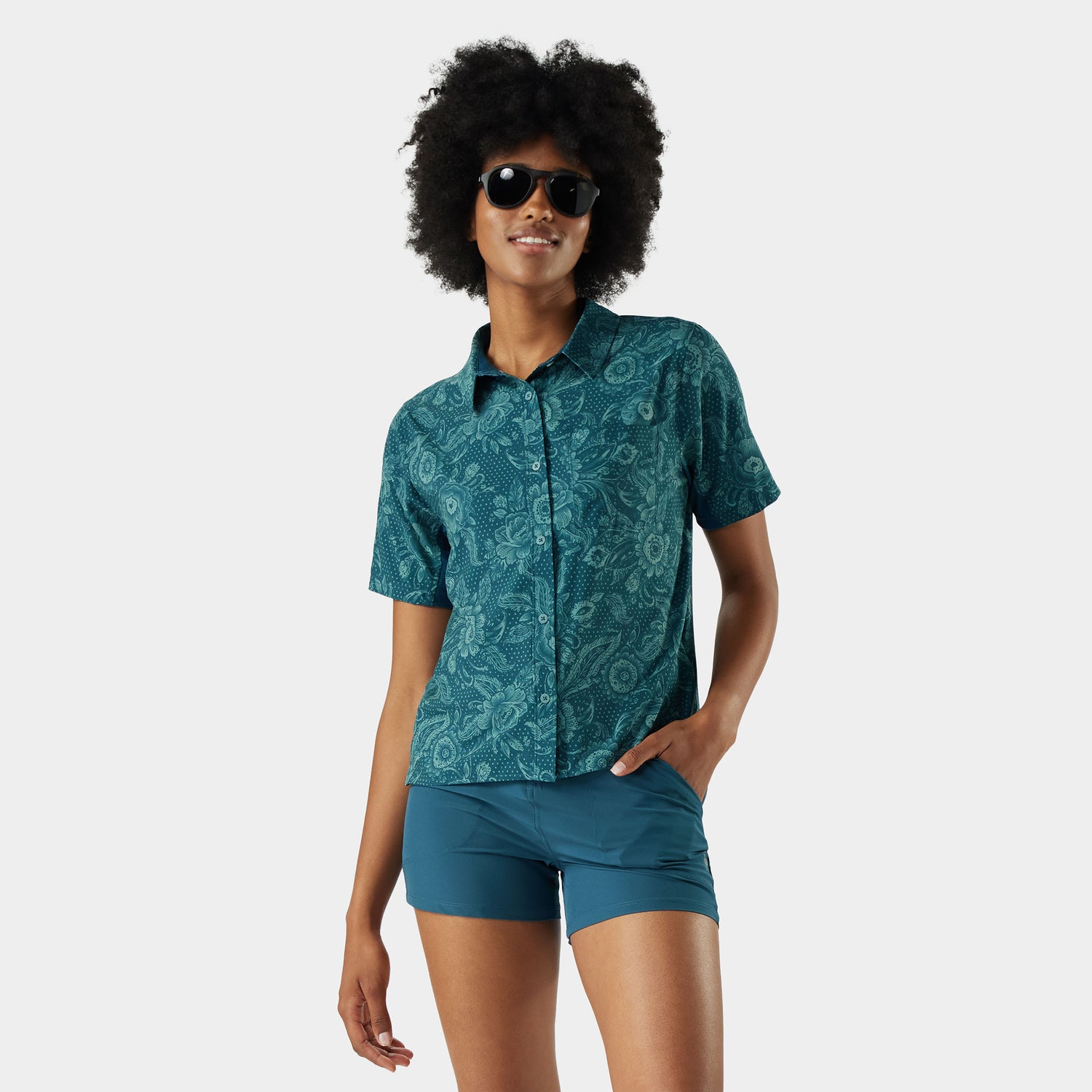 Chemise Smartwool Everyday manches courtes Button Down Femmes - Plein Air Entrepôt