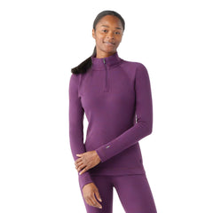 Couche de base Smartwool Classic Thermal Merino 1/4 Zip Top Femmes - Plein Air Entrepôt