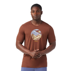 T-shirt Smartwool Fourteener Active Short Sleeve Graphic Tee Hommes - Plein Air Entrepôt