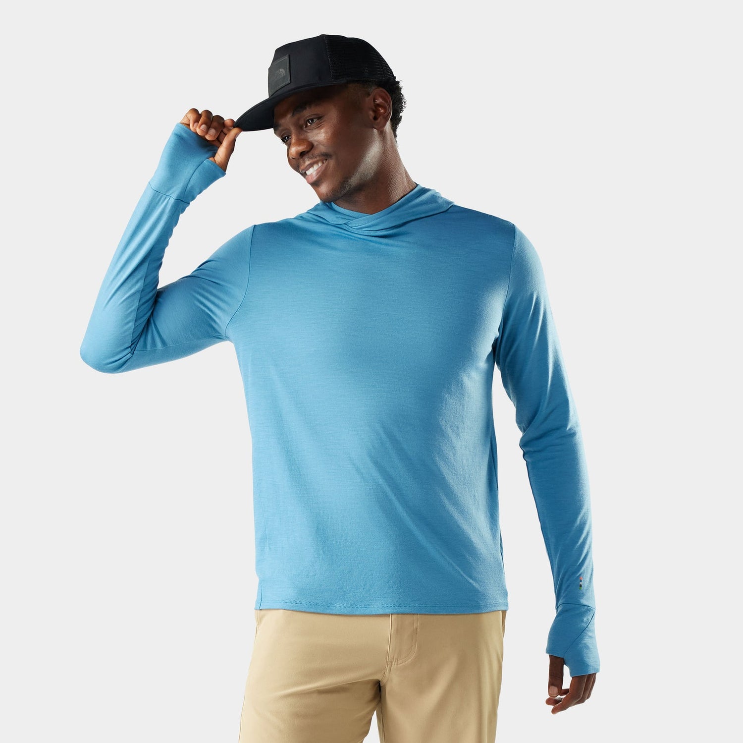 Chandail à capuchon Smartwool solaire en Mérinos Hommes - Plein Air Entrepôt