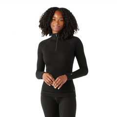 Couche de base Smartwool Classic Thermal Merino 1/4 Zip Top Femmes - Plein Air Entrepôt