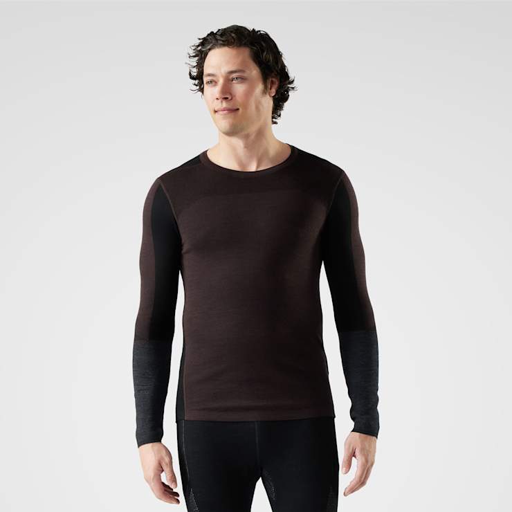 Couche de Base Smartwool Intraknit Thermal Merino Colorblock Hommes - Plein air Entrepôt