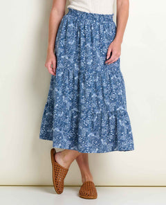 Jupe Toad & Co Sunkissed Midi Femmes - Plein Air Entrepôt
