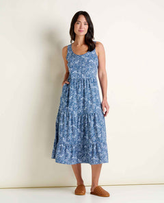 Robe Toad & Co Sunsana Midi Femmes - Plein Air Entrepôt