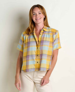 Chemise Toad & Co Holly manches courtes Femmes - Plein Air Entrepôt