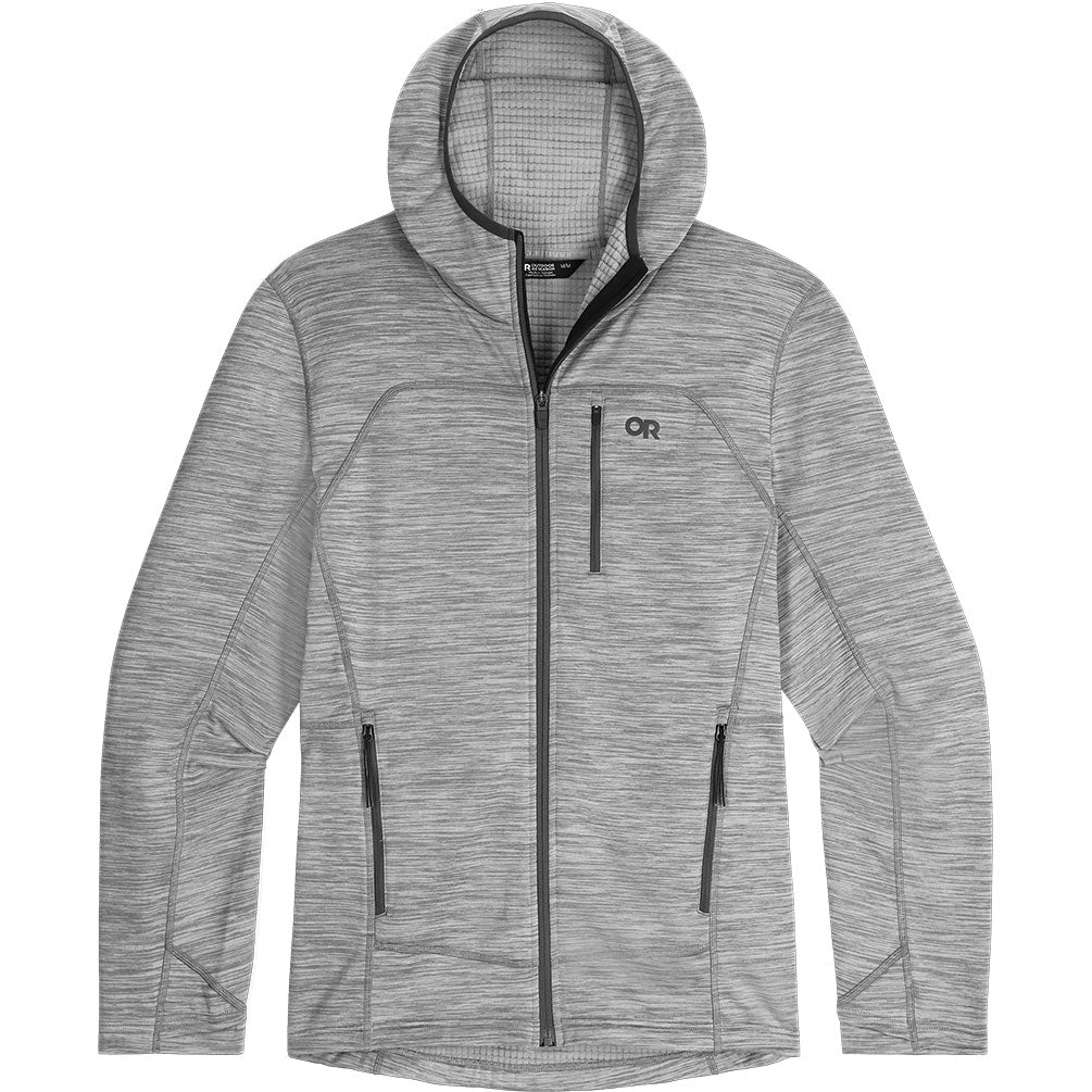 Polaire Outdoor Research Vigor Grid Fleece Hoodie Zip Pleine Hommes - Plein Air Entrepôt