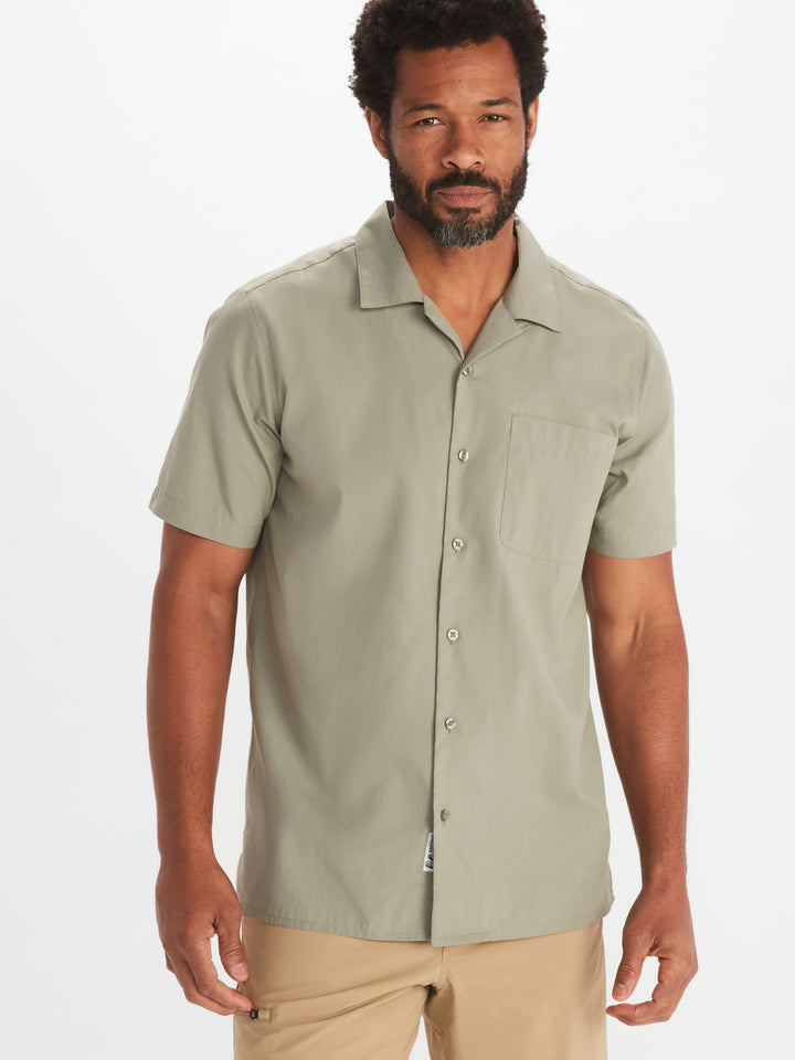 Chemise Manches Courtes Marmot Muir Camp Collar Hommes - Plein Air Entrepôt