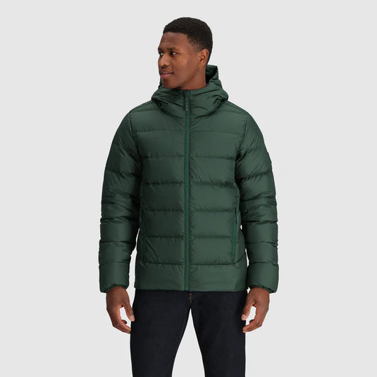 Manteau en duvet Outdoor Research Coldfront à capuchon Hommes - Plein Air Entrepôt