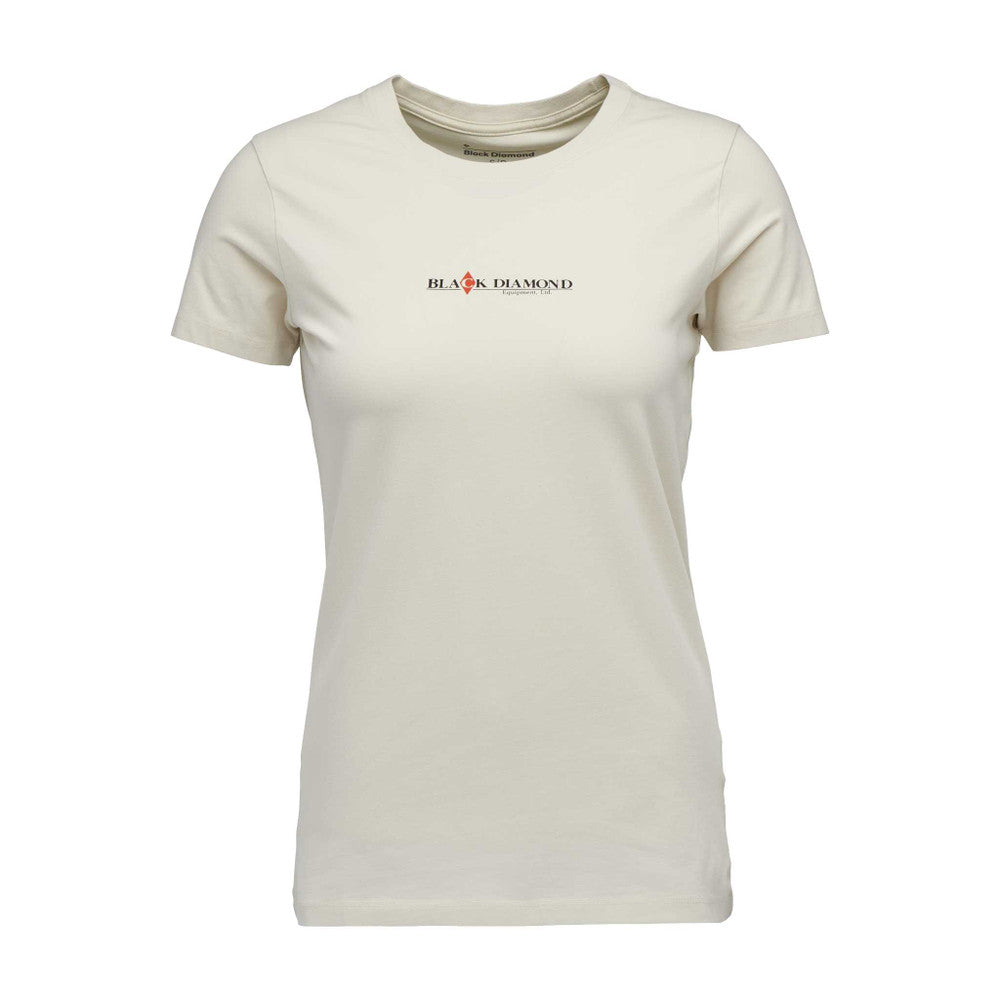 T-Shirt Black Diamond Heritage Wordmark Femmes - Plein Air Entrepôt