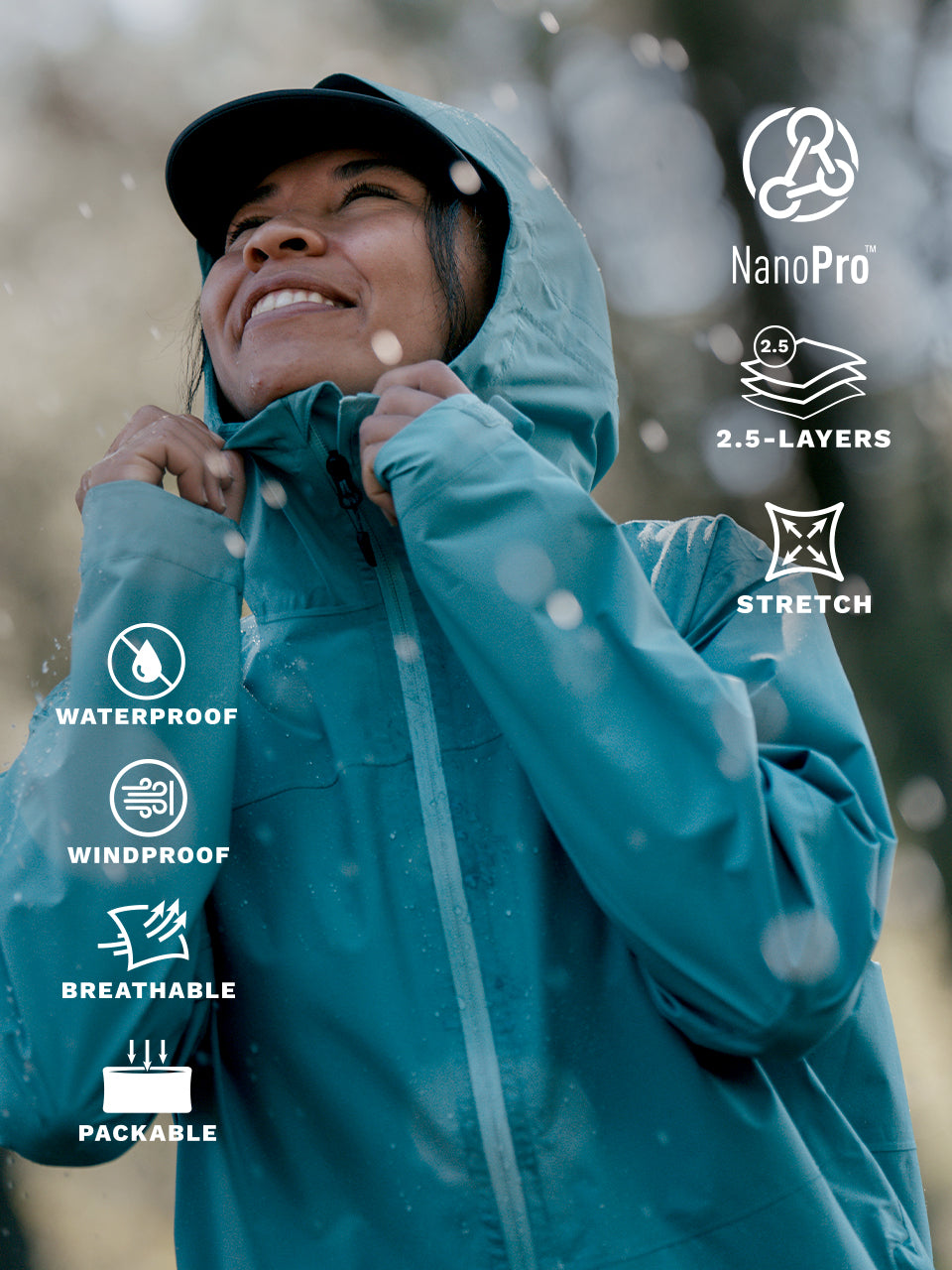 Marmot Rain Jacket PreCip Evo Flex Women