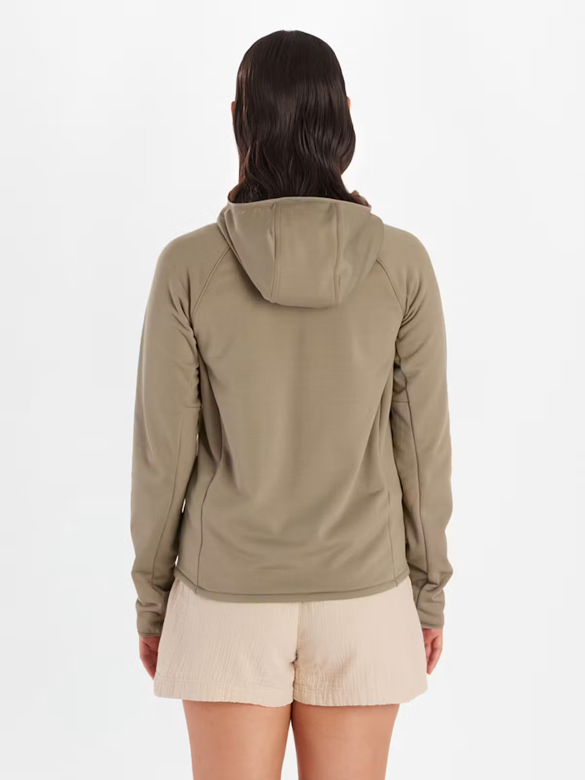 Marmot Fleece Hooded Jacket Leconte Full Zip Women