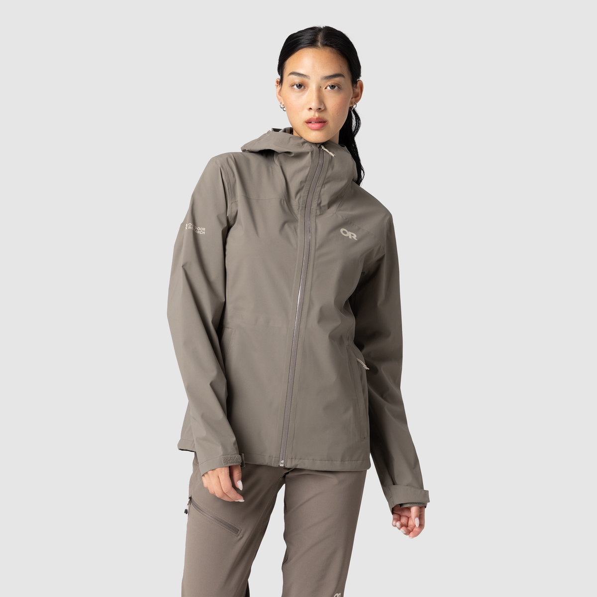 Outdoor Research Rain Jacket  Trail Days Stratoburst Stretch Women