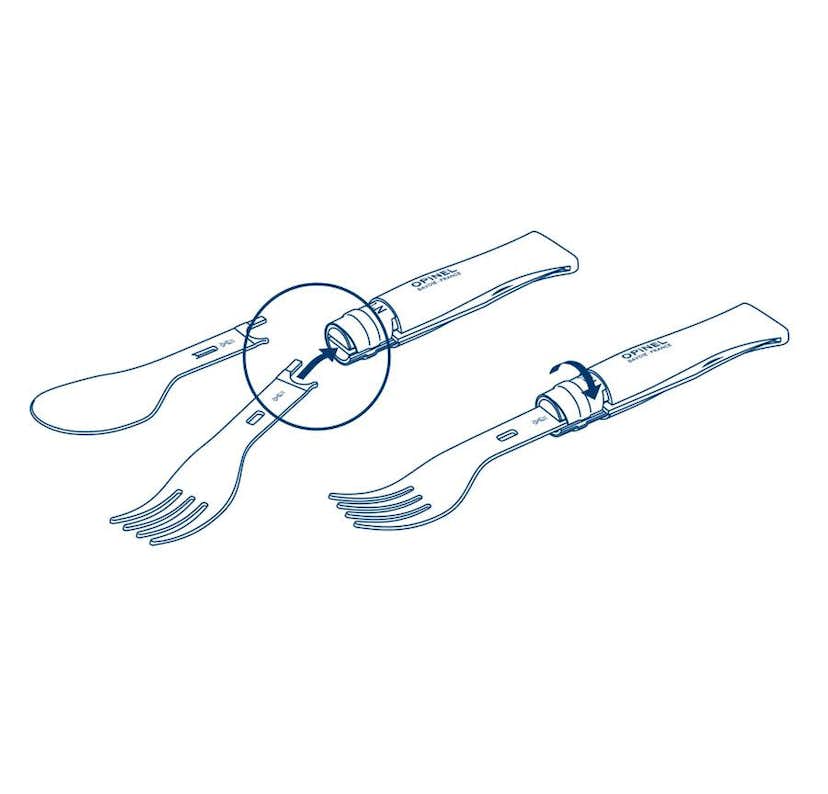 Opinel Couteau No. 8 Pic-Nic - Plein Air Entrepôt