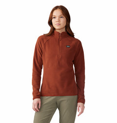 Mountain Hardwear Microchill 1/4 Zip Pullover Femme - Plein Air Entrepôt