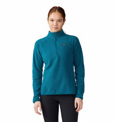 Mountain Hardwear Microchill 1/4 Zip Pullover Femme - Plein Air Entrepôt
