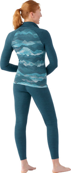 SMARTWOOL COUCHE DE BASE Classic Thermal Merino 1/4 Zip Boxed Femmes - Plein Air Entrepôt