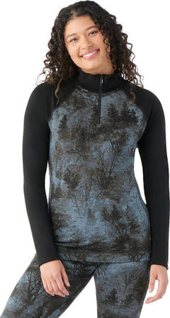 SMARTWOOL COUCHE DE BASE Classic Thermal Merino 1/4 Zip Boxed Femmes - Plein Air Entrepôt