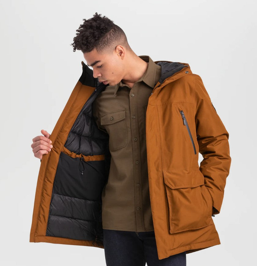 Manteau d'hiver Outdoor Research Stormcraft Duvet Hommes - Plein Air Entrepôt