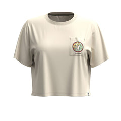 Smartwool Sky Graphic Crop Manches Courtes Tee Femmes - Plein air Entrepôt