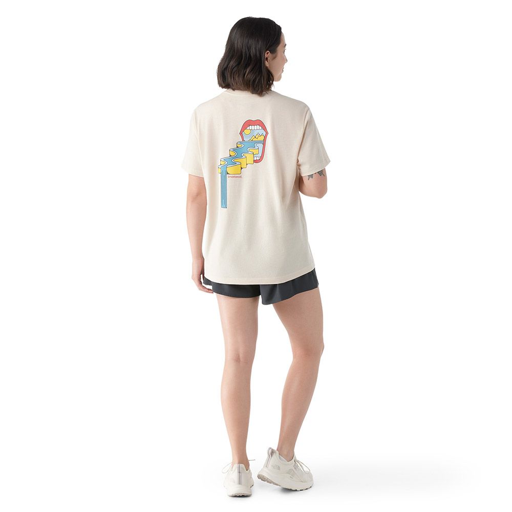 Smartwool River Graph Manches Courtes Tee Unisexe - Plein air Entrepôt